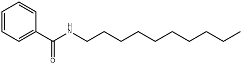 N-デシルベンズアミド 化学構造式
