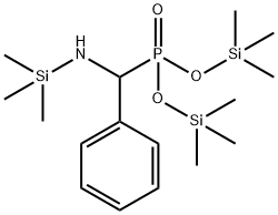 [Phenyl[(trimethylsilyl)amino]methyl]phosphonic acid bis(trimethylsilyl) ester|