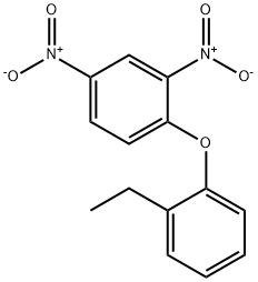 1-(2-Ethylphenoxy)-2,4-dinitrobenzene,53044-48-7,结构式