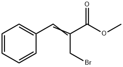 2-Propenoic acid, 2-(bromomethyl)-3-phenyl-, methyl ester Structure