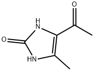4-乙酰基-5-甲基-1,3-二氢-2H-咪唑-2-酮,53064-61-2,结构式