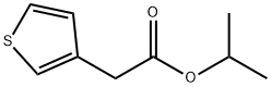 isopropyl thiophene-3-acetate Struktur