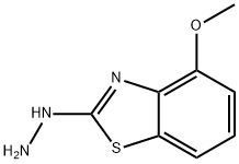 2(3H)-Benzothiazolone,4-methoxy-,hydrazone(9CI) Struktur