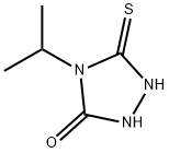 4-异丙基-5-巯基-3-羟基-1,2,4-三唑,53065-47-7,结构式