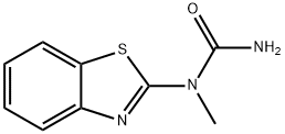 Urea, N-2-benzothiazolyl-N-methyl- (9CI) Structure