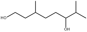 3,7-dimethyloctane-1,6-diol 结构式