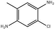 2-クロロ-5-メチル-1,4-フェニレンジアミン 化学構造式