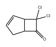 7,7-Dichlorobicyclo[3.2.0]hept-2-en-6-one Structure