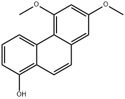 5,7-Dimethoxyphenanthren-1-ol Struktur