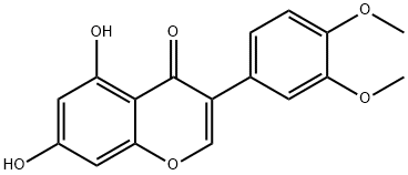 3'-O-METHYLPRATENSEIN|3-(3,4-二甲氧基苯基)-5,7-二羟基-4H-色满-4-酮