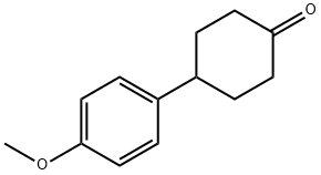 4-(4-methoxyphenyl)cyclohexanone Structure