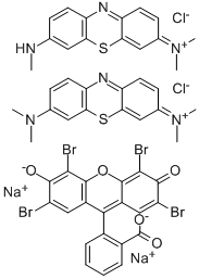 天青Ⅱ-曙红, 53092-85-6, 结构式