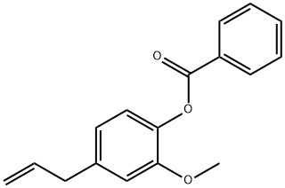 4-allyl-2-methoxyphenyl benzoate Structure