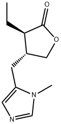 beta-pilocarpine,531-35-1,结构式