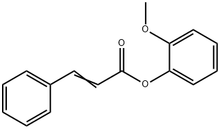 2-methoxyphenyl cinnamate ,531-40-8,结构式
