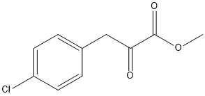 3-(4-氯苯基)丙酮酸甲酯, 53101-00-1, 结构式