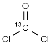 phosgene-13c solution Structure
