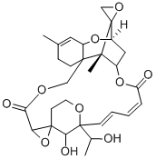 2',3'-オキシ-2',3'-ジヒドロサトラトキシンH 化学構造式