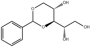 3-O,5-O-Benzylidene-L-arabinitol,53131-06-9,结构式