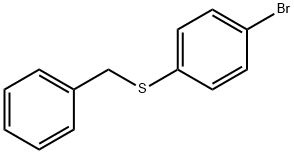 (4-ブロモフェニル)ベンジルスルフィド 化学構造式