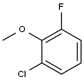 2-Chloro-6-fluoroanisole Struktur