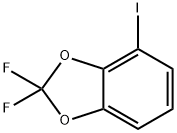 2,2-二氟-4-碘苯并并[D] [1,3]二氧杂环戊烯,531508-54-0,结构式
