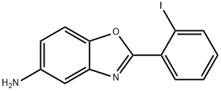 2-(2-iodophenyl)-1,3-benzoxazol-5-amine 结构式