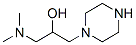 1-Piperazineethanol,-alpha--[(dimethylamino)methyl]-(9CI) Structure