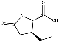 L-Proline, 3-ethyl-5-oxo-, (3S)- (9CI) 结构式