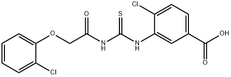 4-클로로-3-[[[[(2-클로로페녹시)ACETYL]아미노]THIOXOMETHYL]아미노]-벤조산