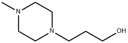 1-(3-羟丙基)-4-甲基哌嗪, 5317-33-9, 结构式