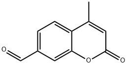 4-甲基-2-氧代-2H-色满-7-甲醛,53183-53-2,结构式