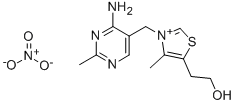 硝酸硫胺,532-43-4,结构式