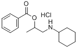 ヘキシルカイン塩酸塩 化学構造式