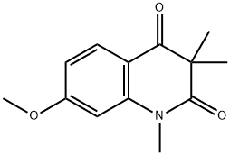 7-Methoxy-1,3,3-trimethyl-2,4(1H,3H)-quinolinedione Structure