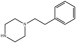 1-フェネチルピペラジン 化学構造式