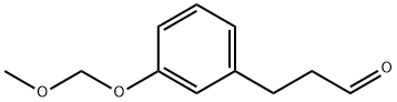 3-(3-(甲氧基甲氧基)苯基)丙醛,53214-75-8,结构式
