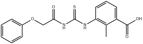 2-메틸-3-[[[(페녹시아세틸)아미노]티옥소메틸]아미노]-벤조산