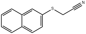 2-(2-NAPHTHYLTHIO)ACETONITRILE Structure