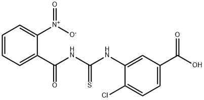 4-클로로-3-[[[(2-니트로벤졸)아미노]티옥소메틸]아미노]-벤조산