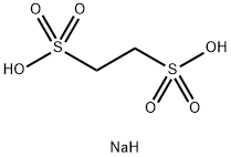 1,2-乙烷基二磺酸钠,5325-43-9,结构式