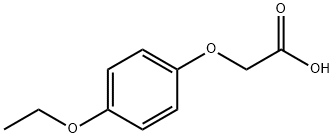 2-(4-乙氧基苯氧基)乙酸, 5327-91-3, 结构式