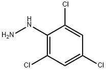2,4,6-三氯苯肼, 5329-12-4, 结构式