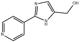 4-Hydroxymethyl-2-pyridin-4-yl-3H-imidazole Structure