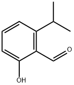 Benzaldehyde, 2-hydroxy-6-(1-methylethyl)- (9CI) Struktur
