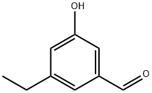 Benzaldehyde, 3-ethyl-5-hydroxy- (9CI) Structure