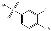 2-CHLORO-4-SULFAMOYLANILINE Structure