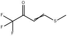 3-Buten-2-one,  1,1,1-trifluoro-4-(methylthio)- Structure