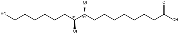 ALEURITIC ACID Structure