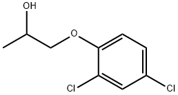 1-(2,4-ジクロロフェノキシ)-2-プロパノール 化学構造式